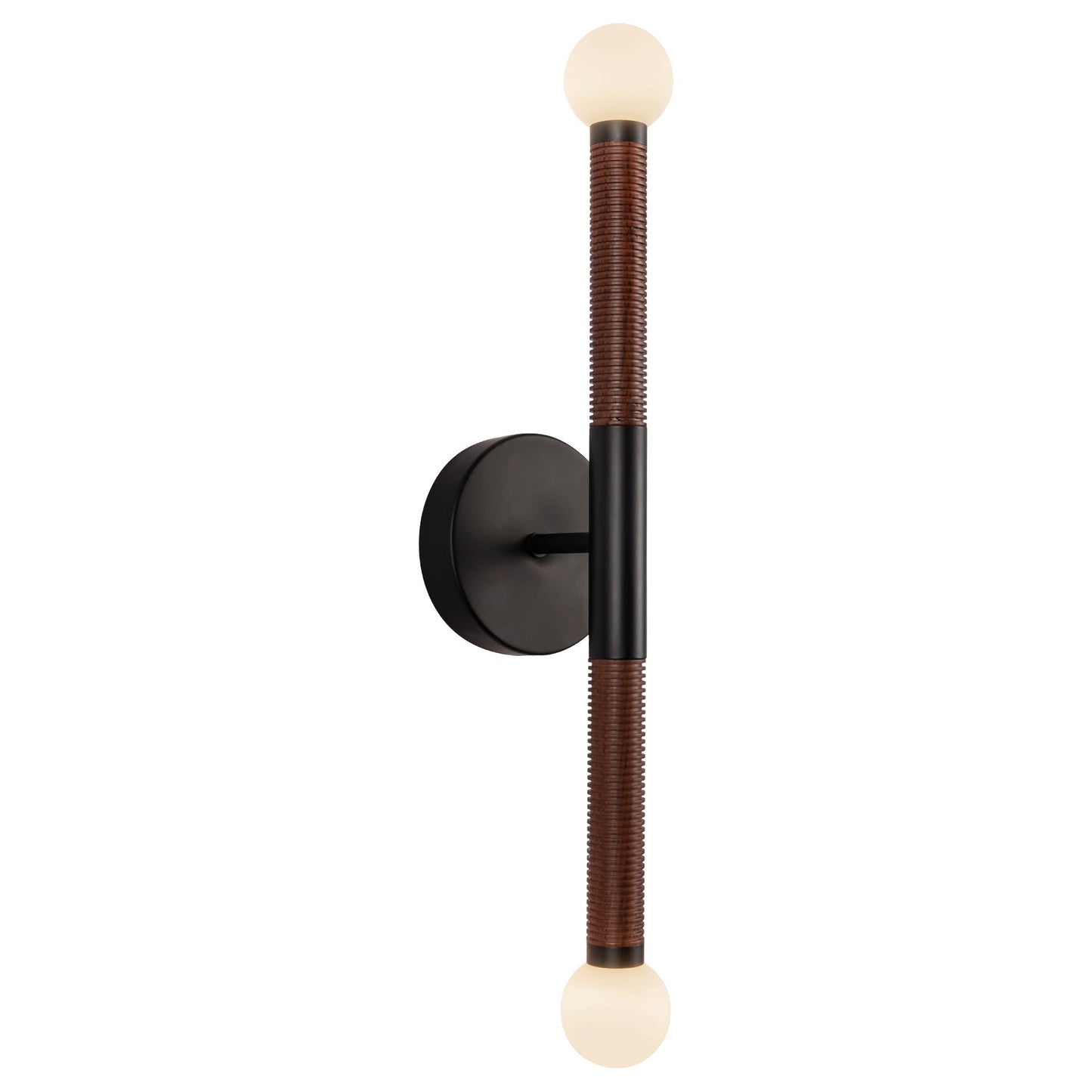 Alora Mood Arden matte black vanity light WV612223MBOP-UNV