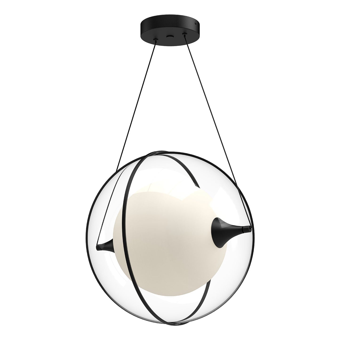 Kuzco Aries black pendant PD76716-BK