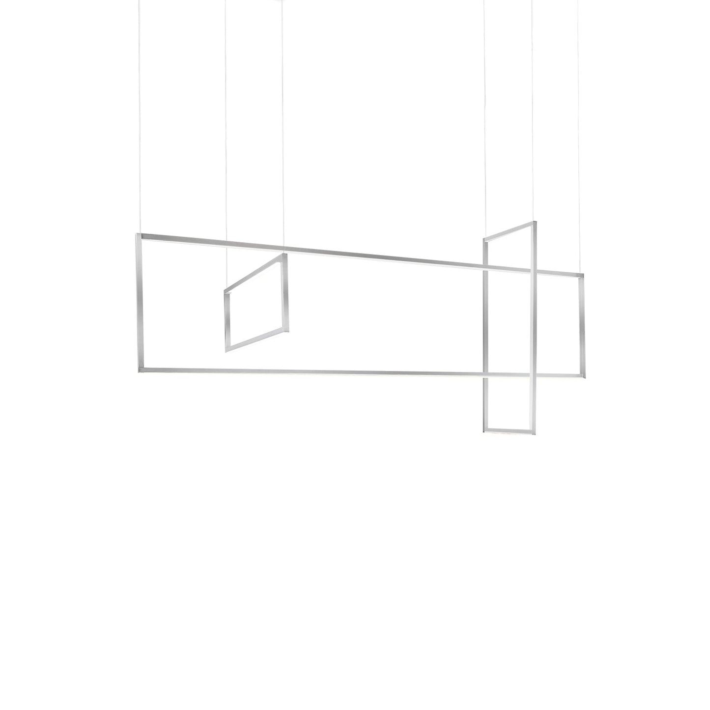 Kuzco Arkell brushed nickel multi-pendant MP28356-BN