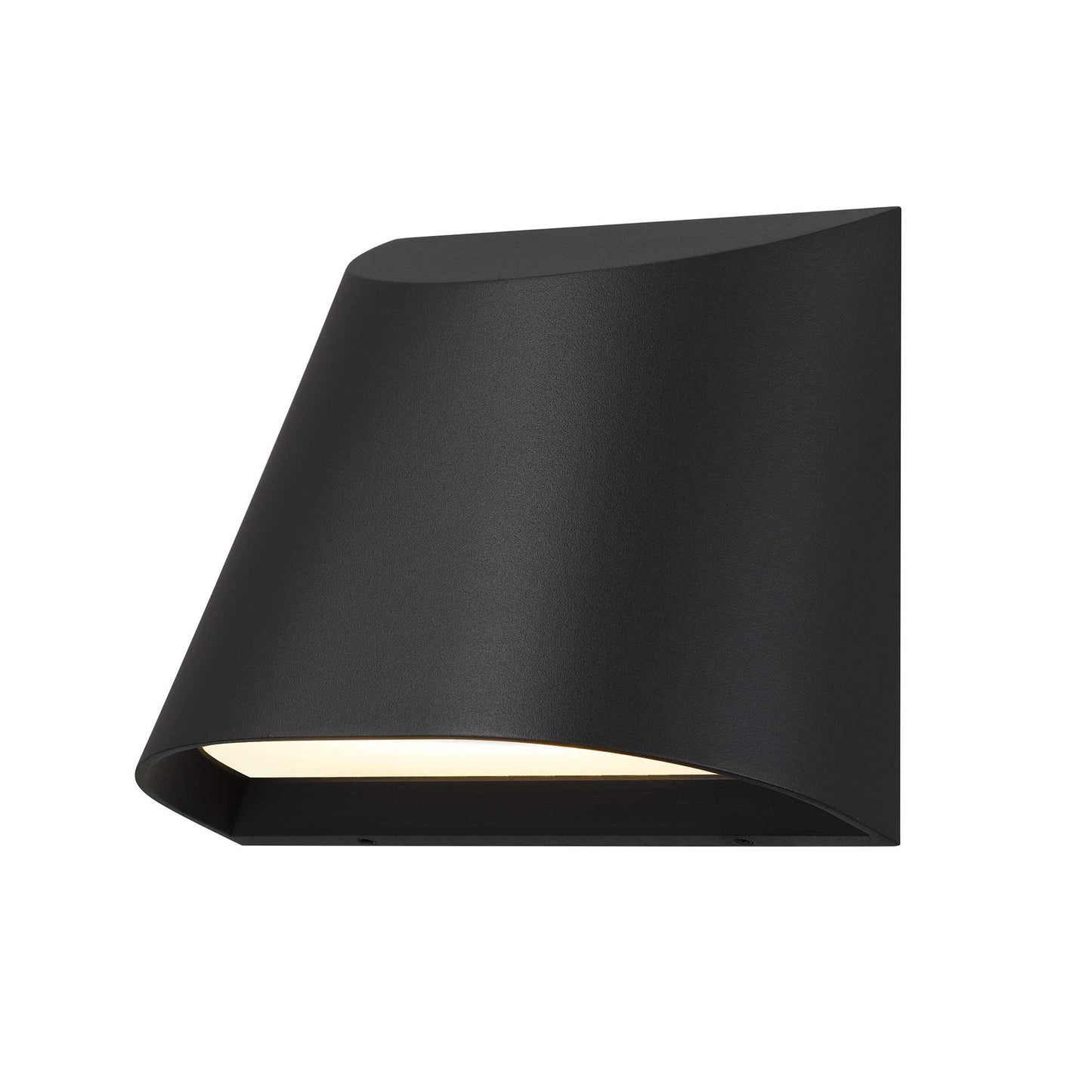 Alteck Ambit 4.75 inch sand black LED outdoor wall sconce