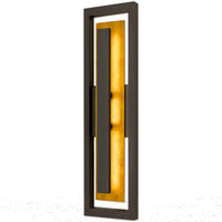 Alteck Panels 26.25 inch dark bronze LED outdoor wall sconce