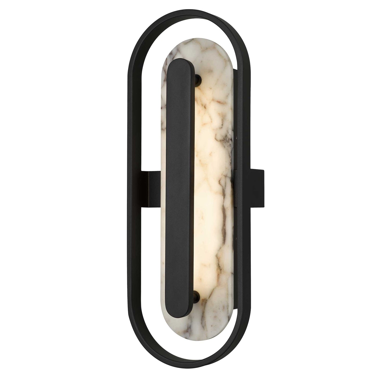 Alteck Roundabout 22 inch painted antique brass LED outdoor wall sconce
