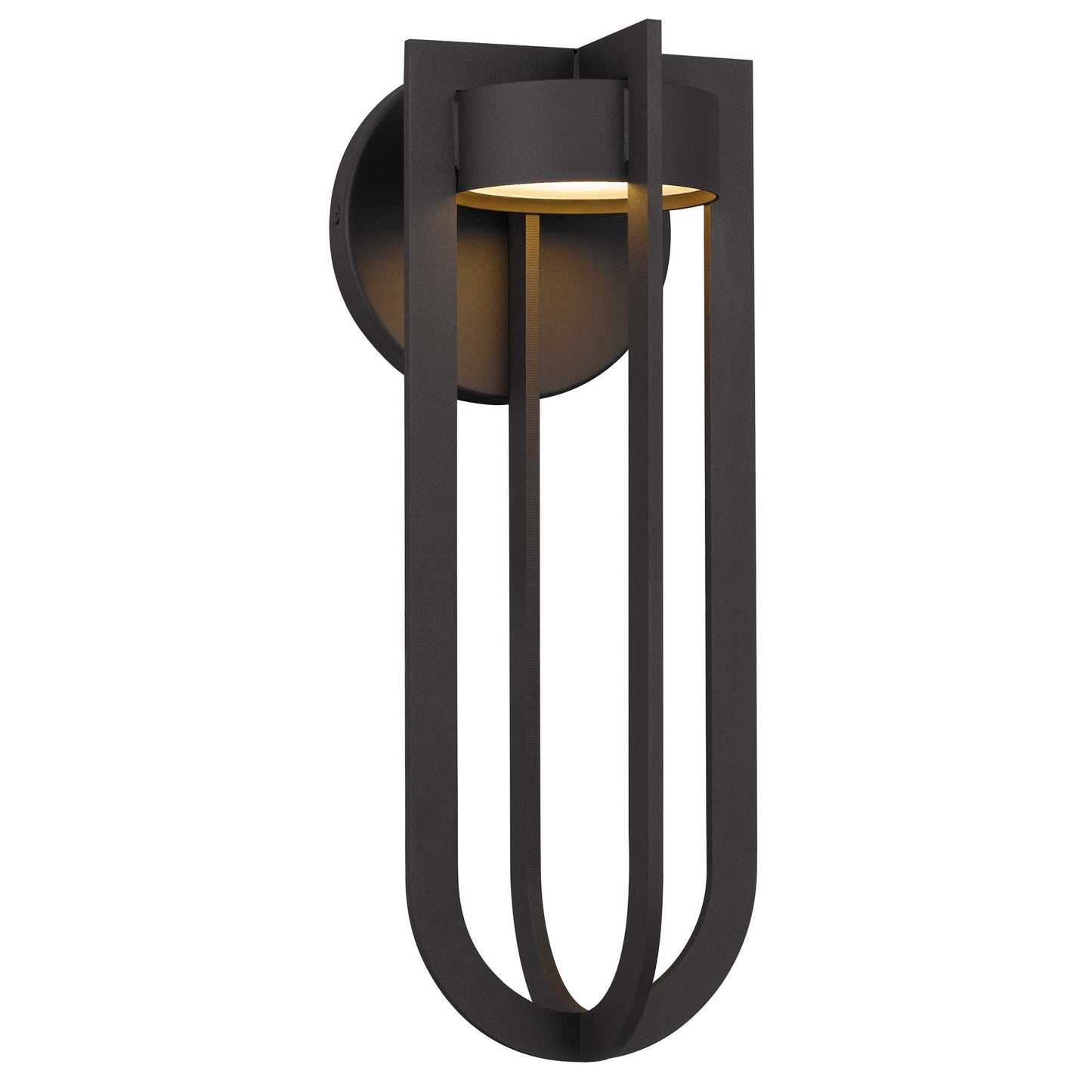 Alteck Furo 16.375 inch dark bronze LED outdoor wall sconce