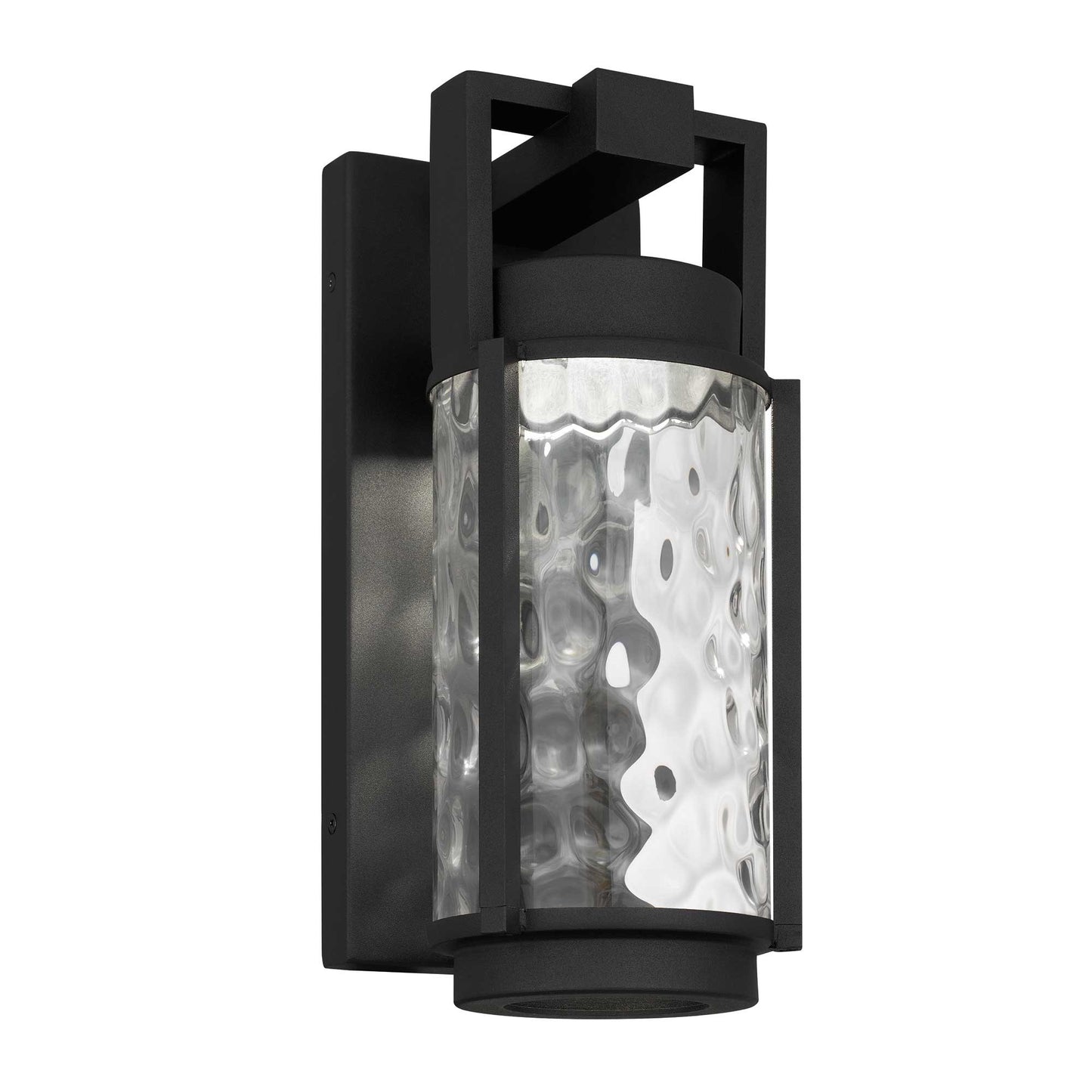 Alteck Winston 12.875 inch sand black LED outdoor wall sconce