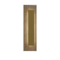 Alteck Abby 30 inch painted antique brass LED outdoor wall sconce