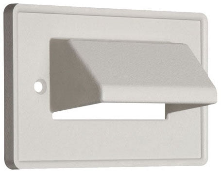 Arlington Industries CEH1 white wall plate