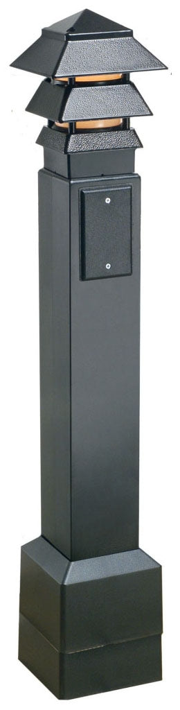 Arlington Industries GPBK35B 35 in clear garden post light support