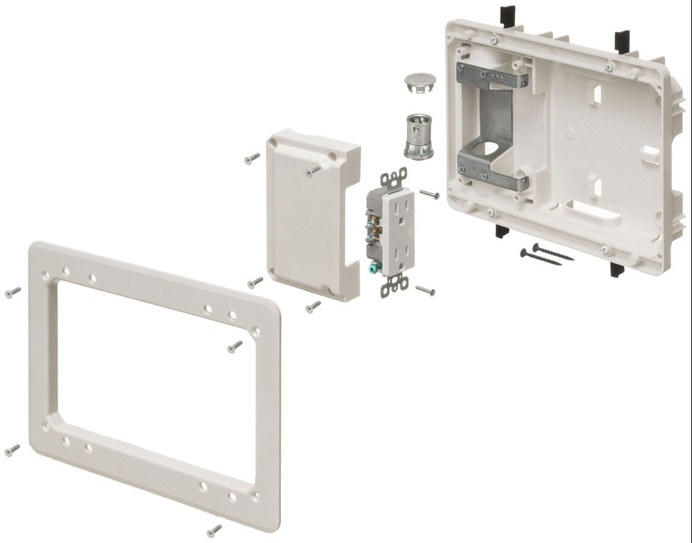 Arlington Industries TVL508S 5 in steel electrical box