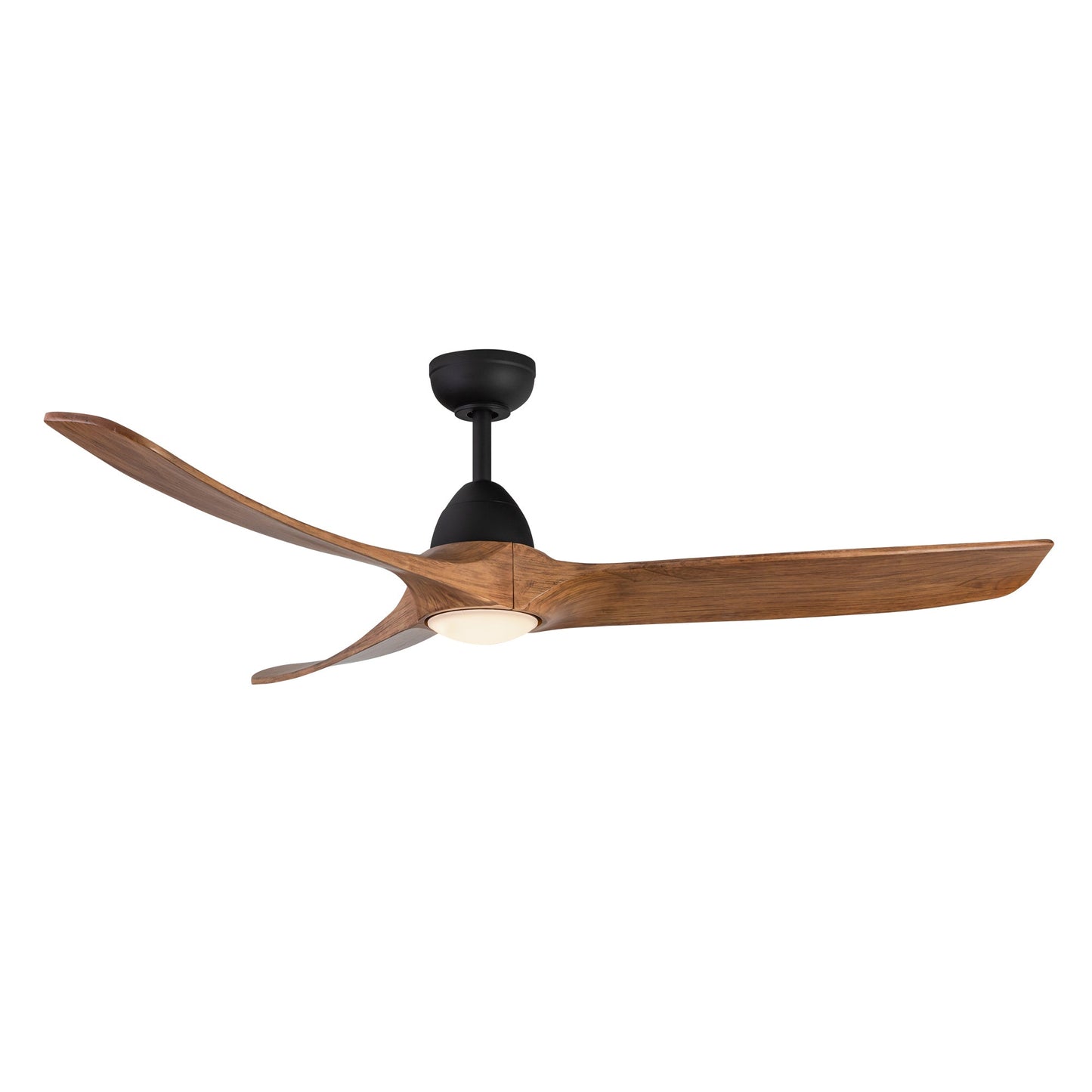 Kuzco Baylor matte black ceiling fan CF97860-MB/NW-5CCT