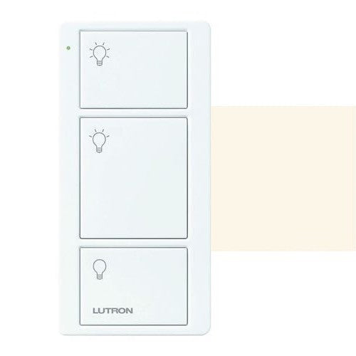 Lutron Pico wireless remote in Biscuit