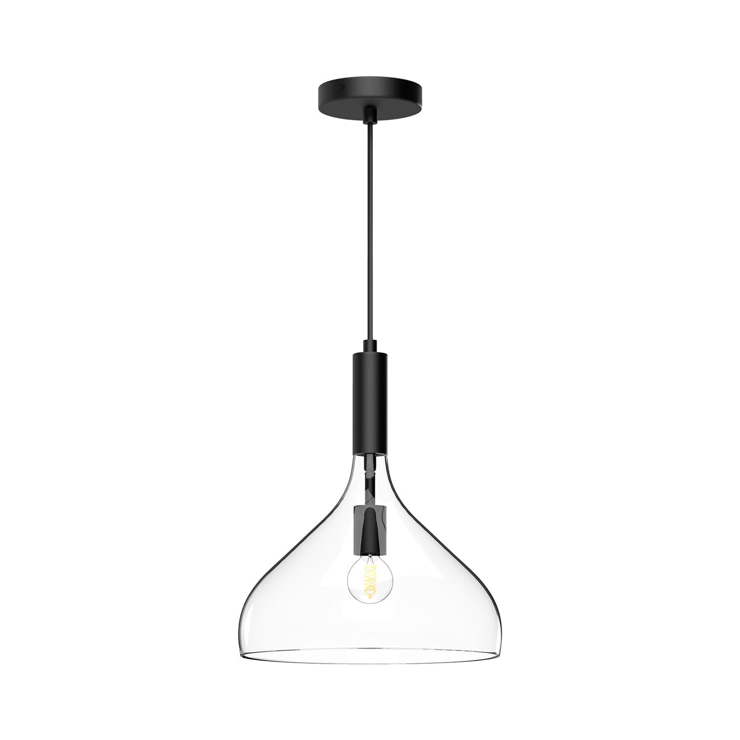 Alora Mood Belleview clear glass pendant PD532312MBCL