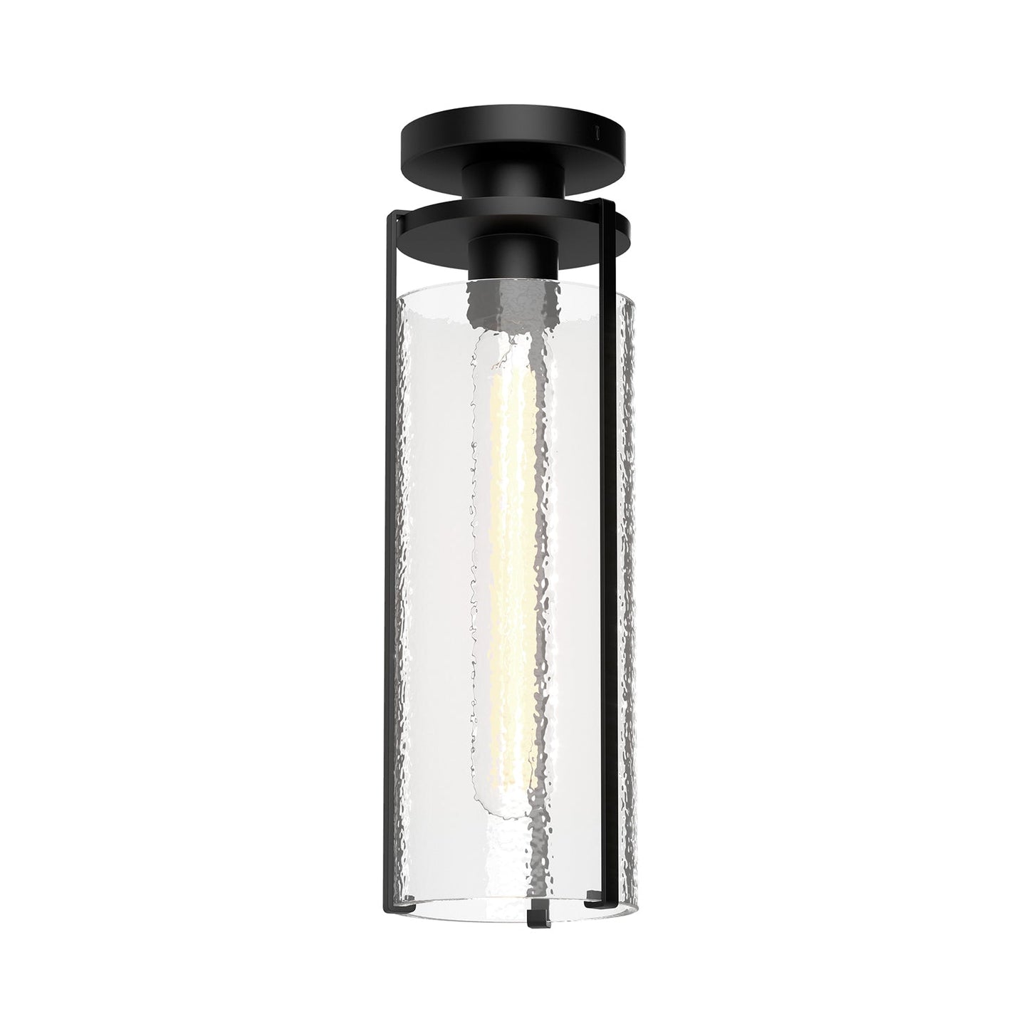 Alora Mood Belmont clear water glass flush mount FM536005MBWC