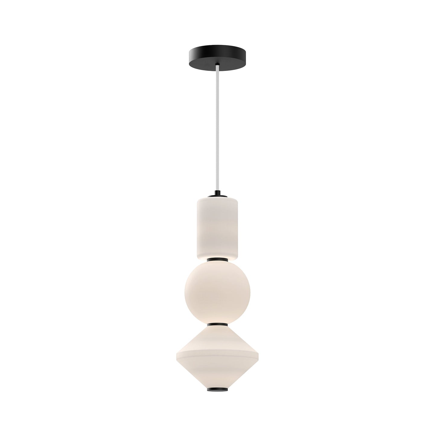 Alora Mood Bijou matte black pendant PD530341MBOP-UNV