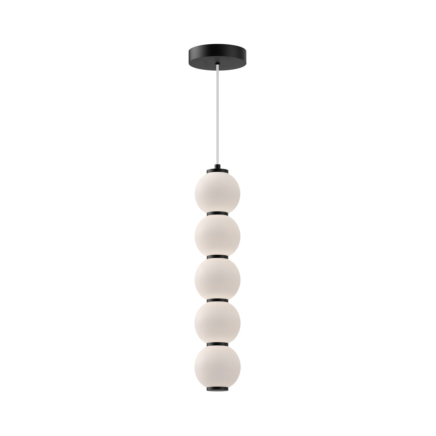 Alora Mood Bijou matte black pendant PD531515MBOP