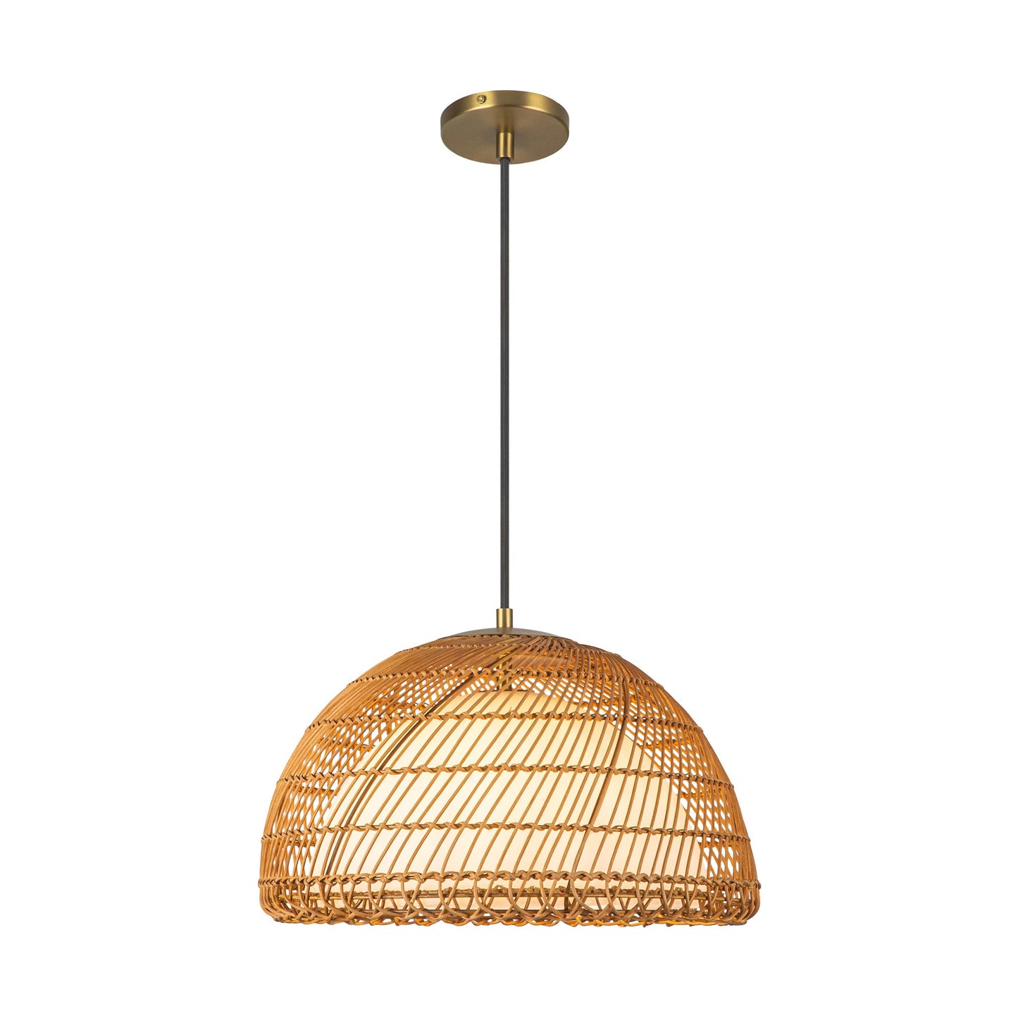 Alora Mood Bondi brushed gold pendant PD631416BGOP