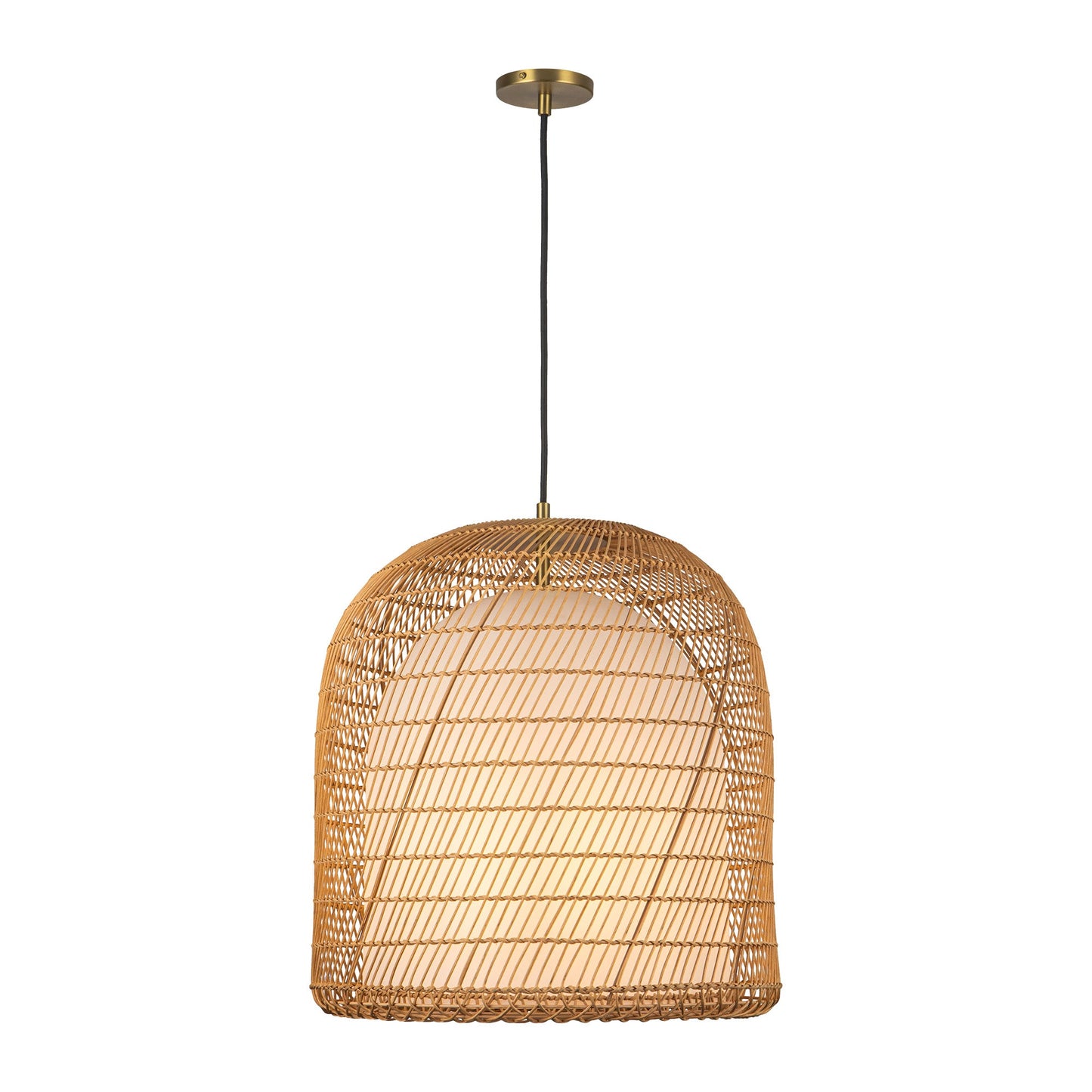 Alora Mood Bondi brushed gold pendant PD631920BGOP