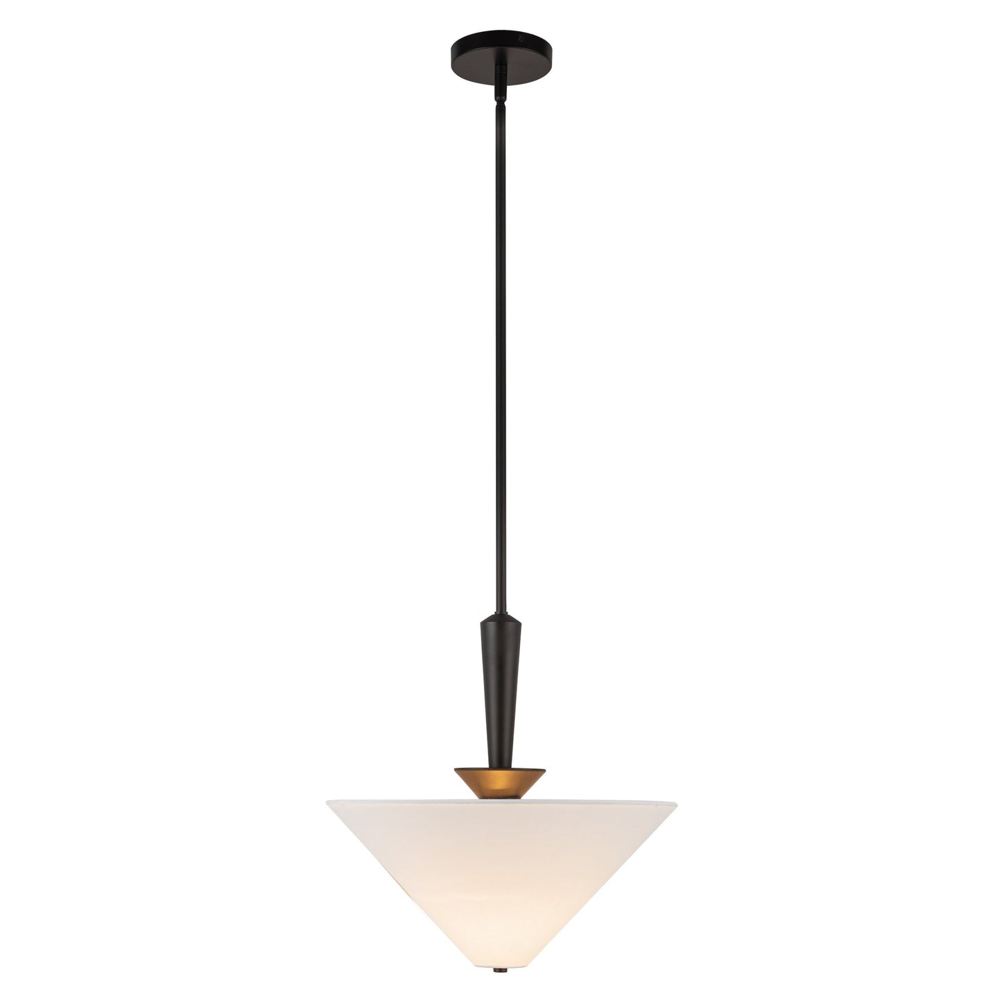 Alora Mood Bridgette matte black pendant PD497016MBWL