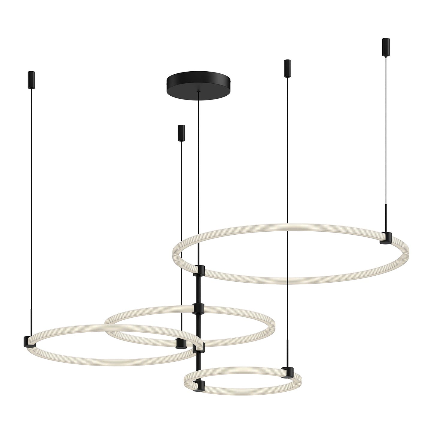 Kuzco Bruni black chandelier CH24755-BK