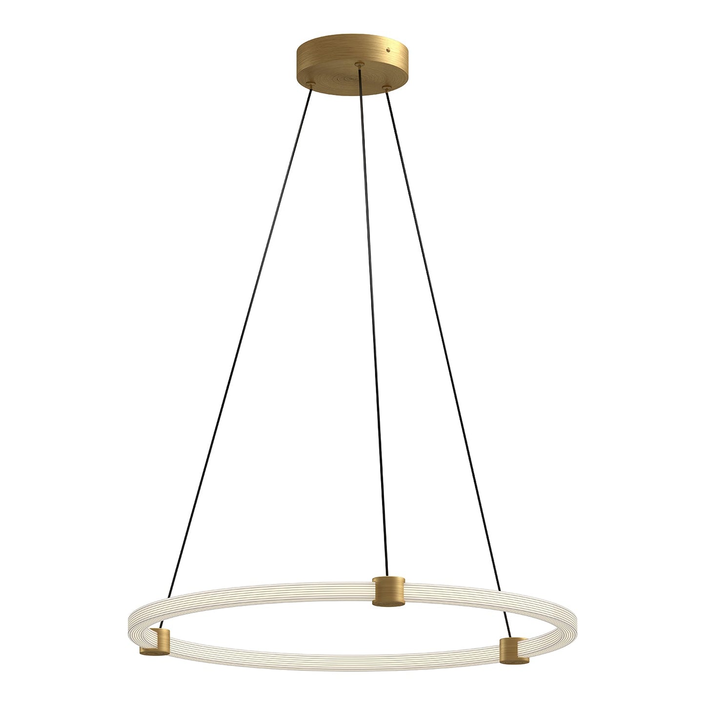 Kuzco Bruni brushed gold pendant PD24724-BG