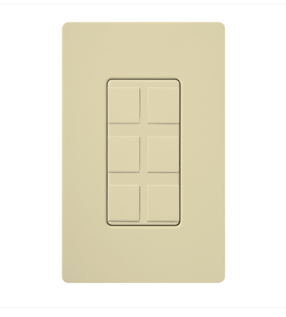 Lutron Claro wall plate in Ivory