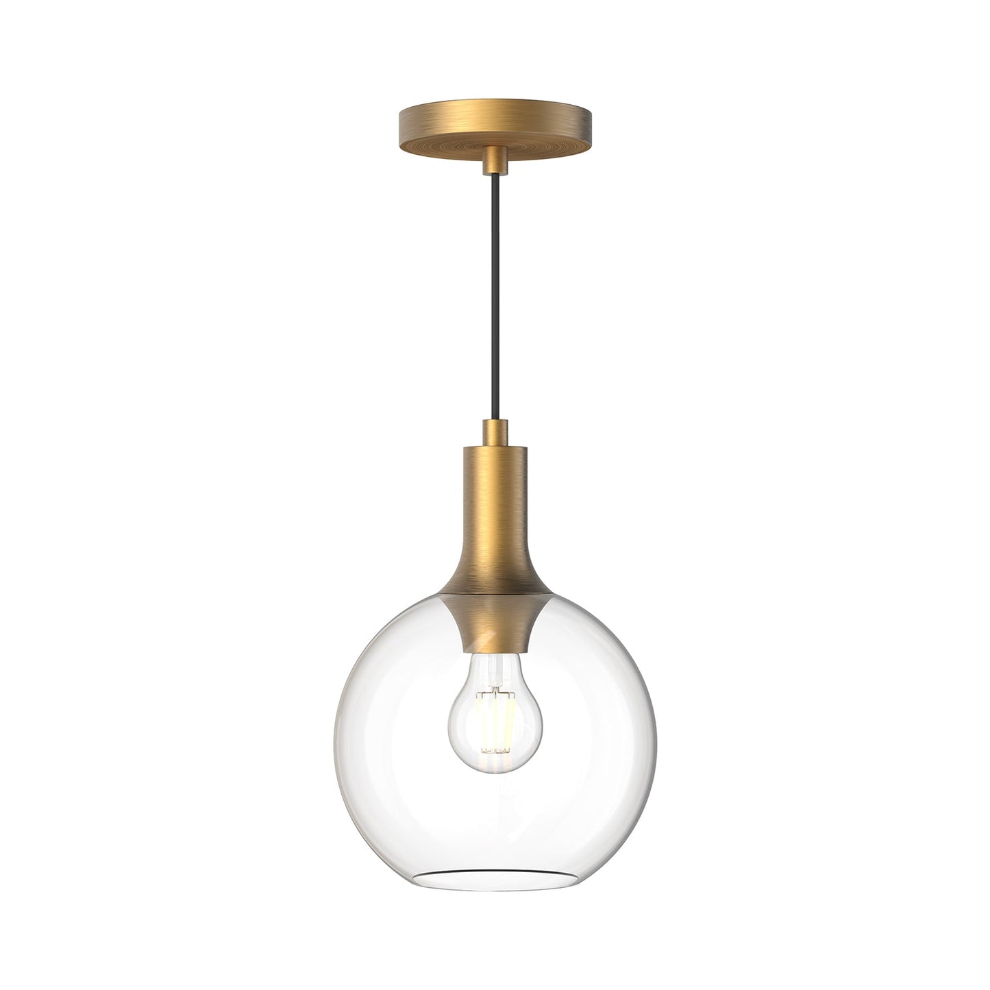 Alora Mood Castilla aged gold pendant PD506108AGCL