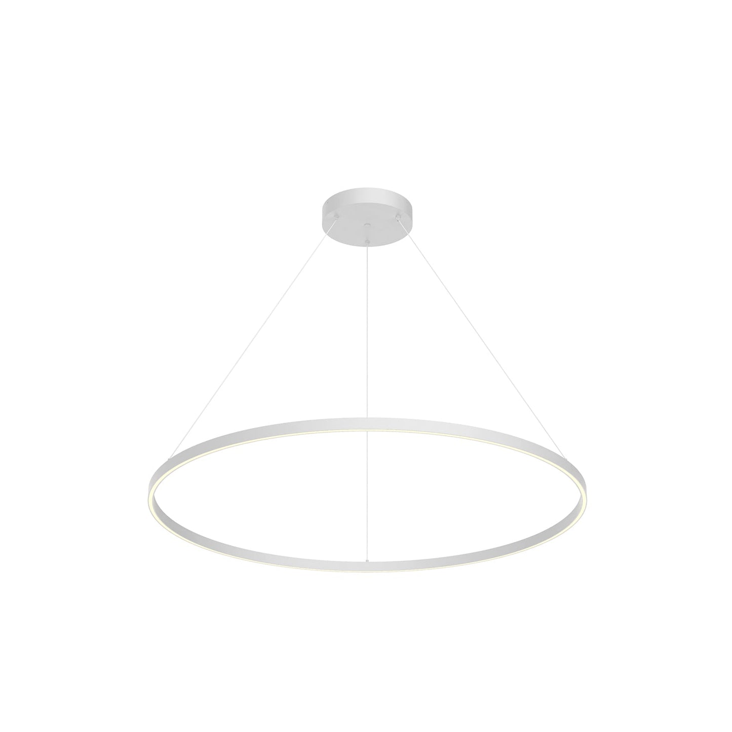 Kuzco Cerchio white pendant PD87148-WH