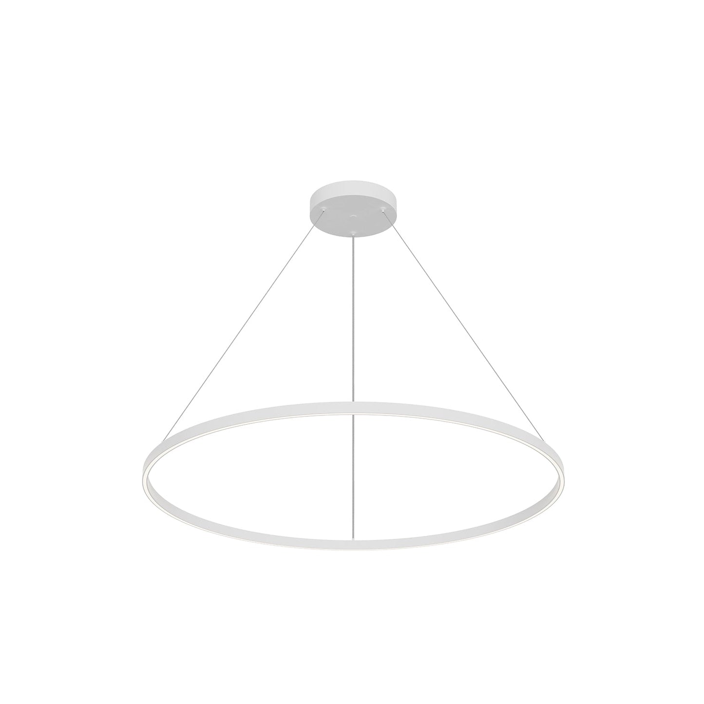 Kuzco Cerchio white pendant PD87748-WH