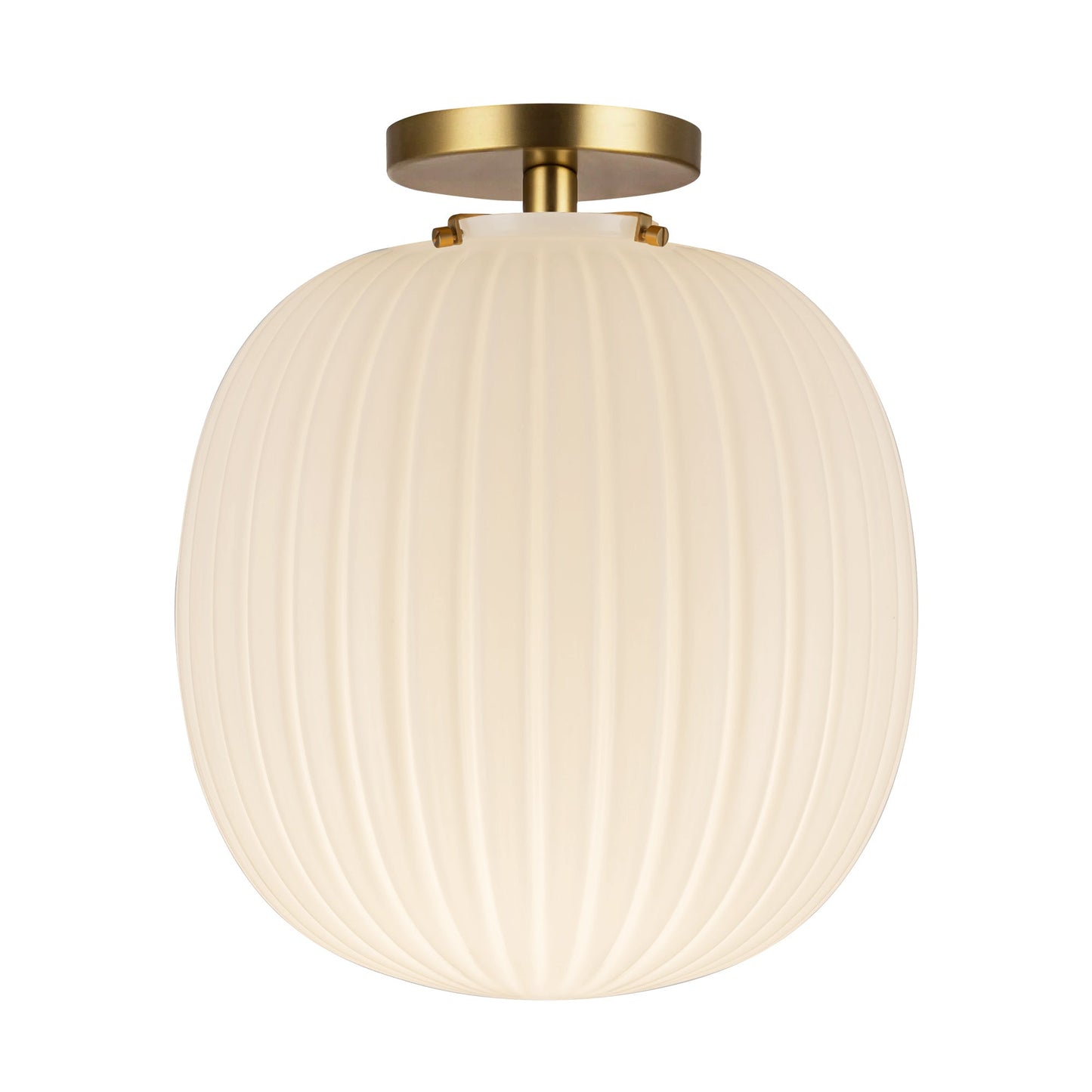 Alora Mood Cherise brushed gold semi-flush mount SF579112BGGR