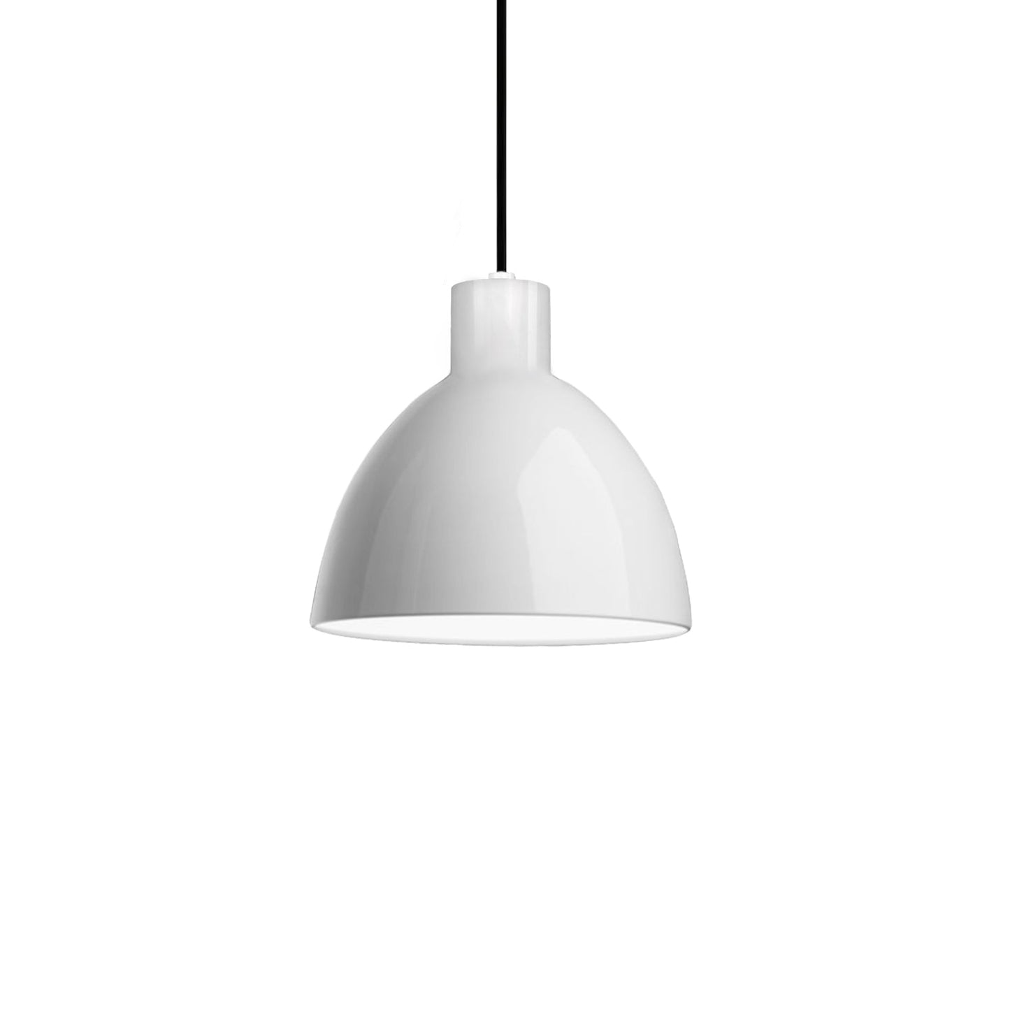 Kuzco Chroma glossy white pendant PD1706-WG
