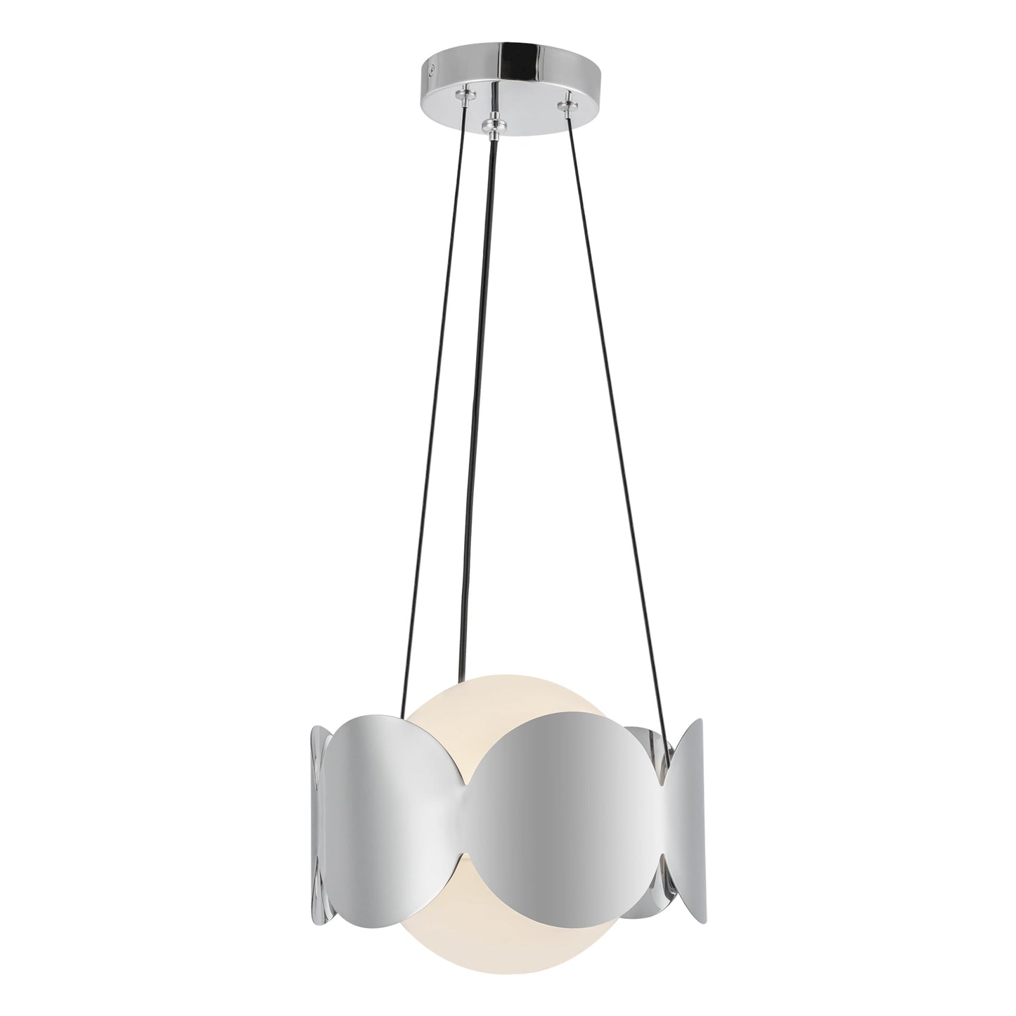 Kuzco Ciel chrome chandelier CH59810-CH/OP
