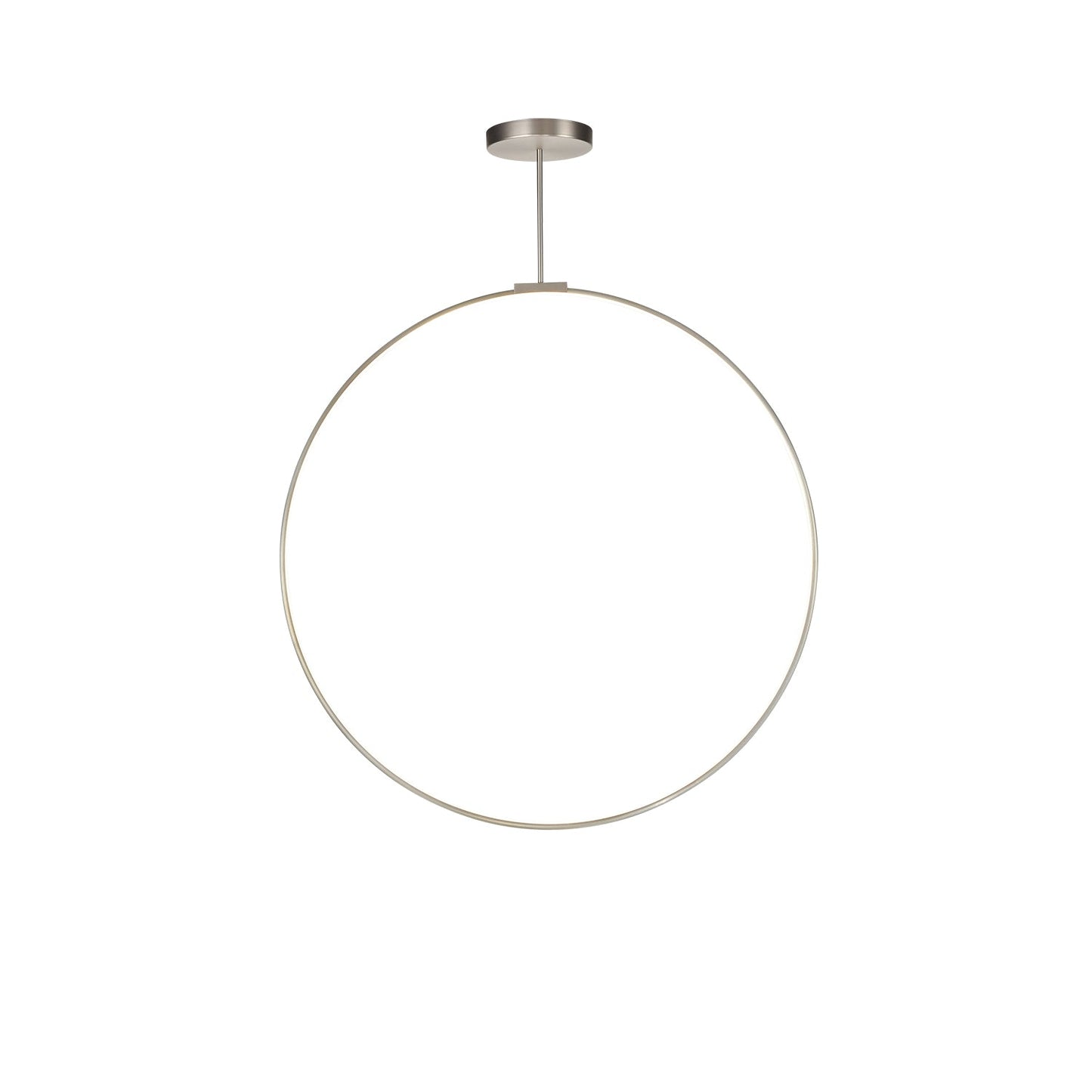 Kuzco Cirque brushed nickel pendant PD82548-BN
