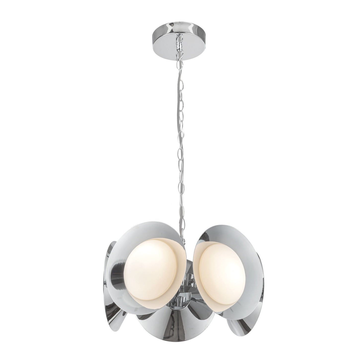 Kuzco Cleo chrome chandelier CH77916-CH/OP-UNV