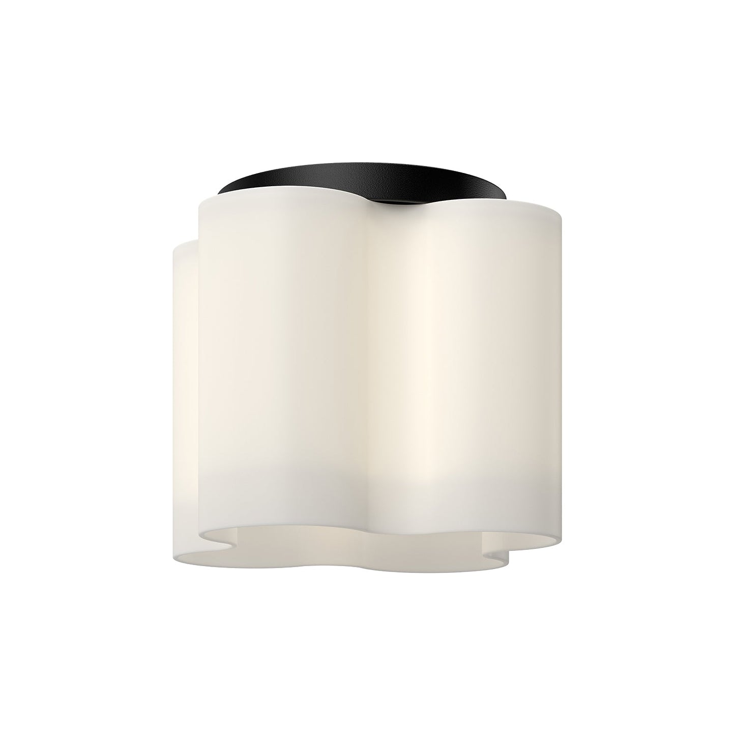 Kuzco Clover black flush mount FM54809-BK/OP