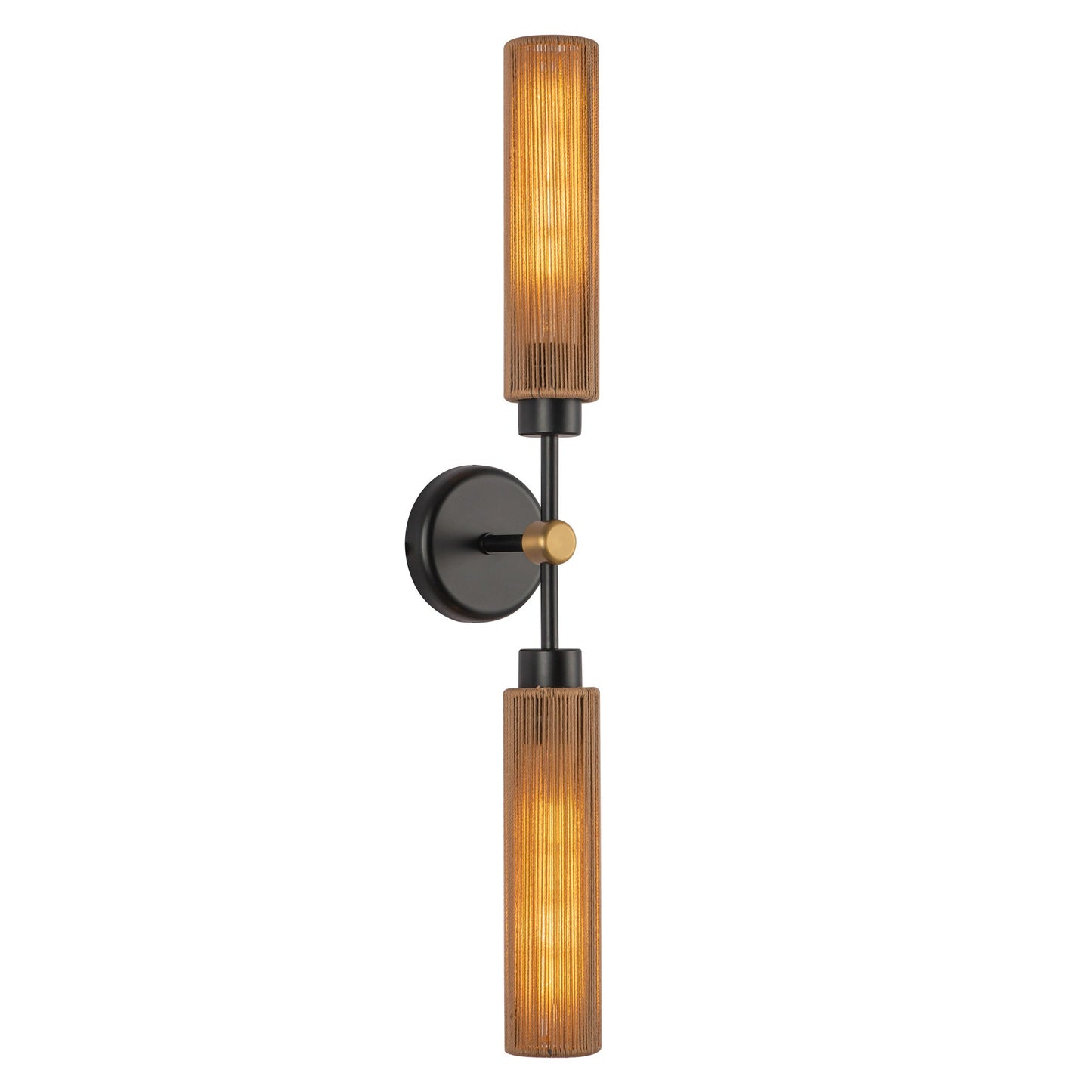 Alora Mood Colby matte black vanity light WV491223MBTJ