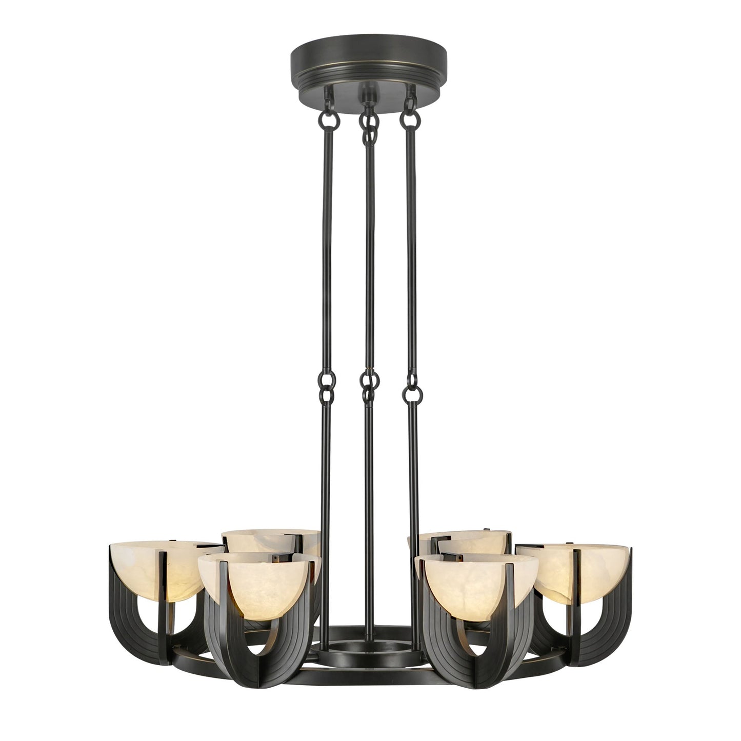 Alora Colette urban bronze chandelier CH362627UBAR-UNV