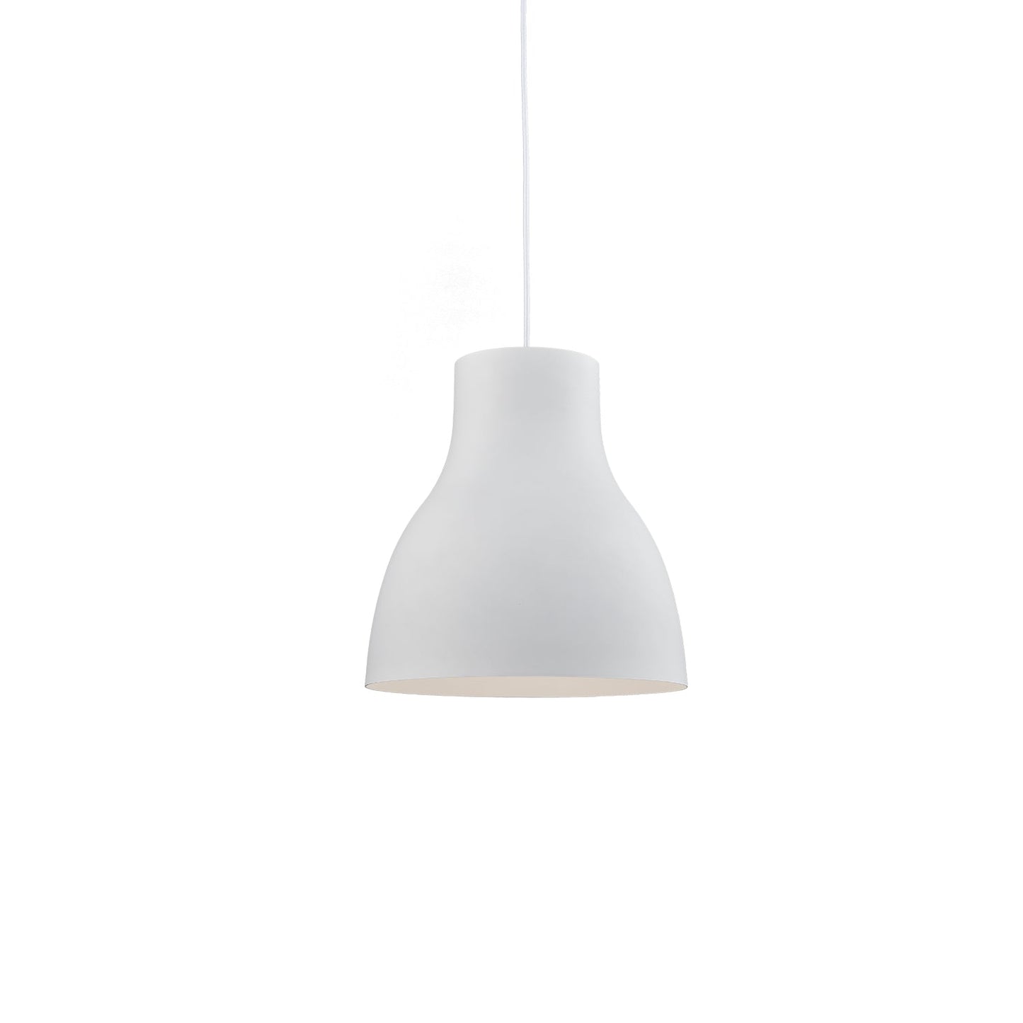 Kuzco Cradle white pendant 494216-WH
