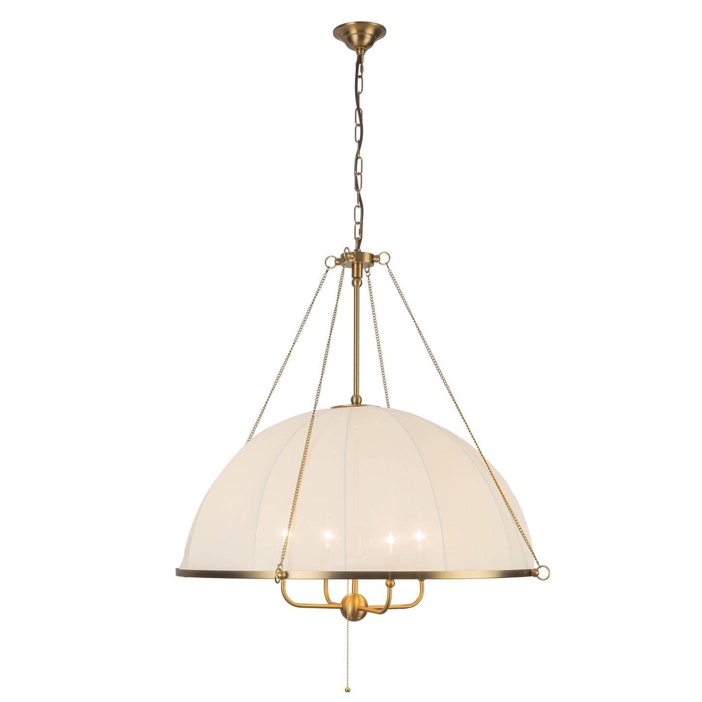 Alora Mood Crosby brushed gold chandelier CH661433BG