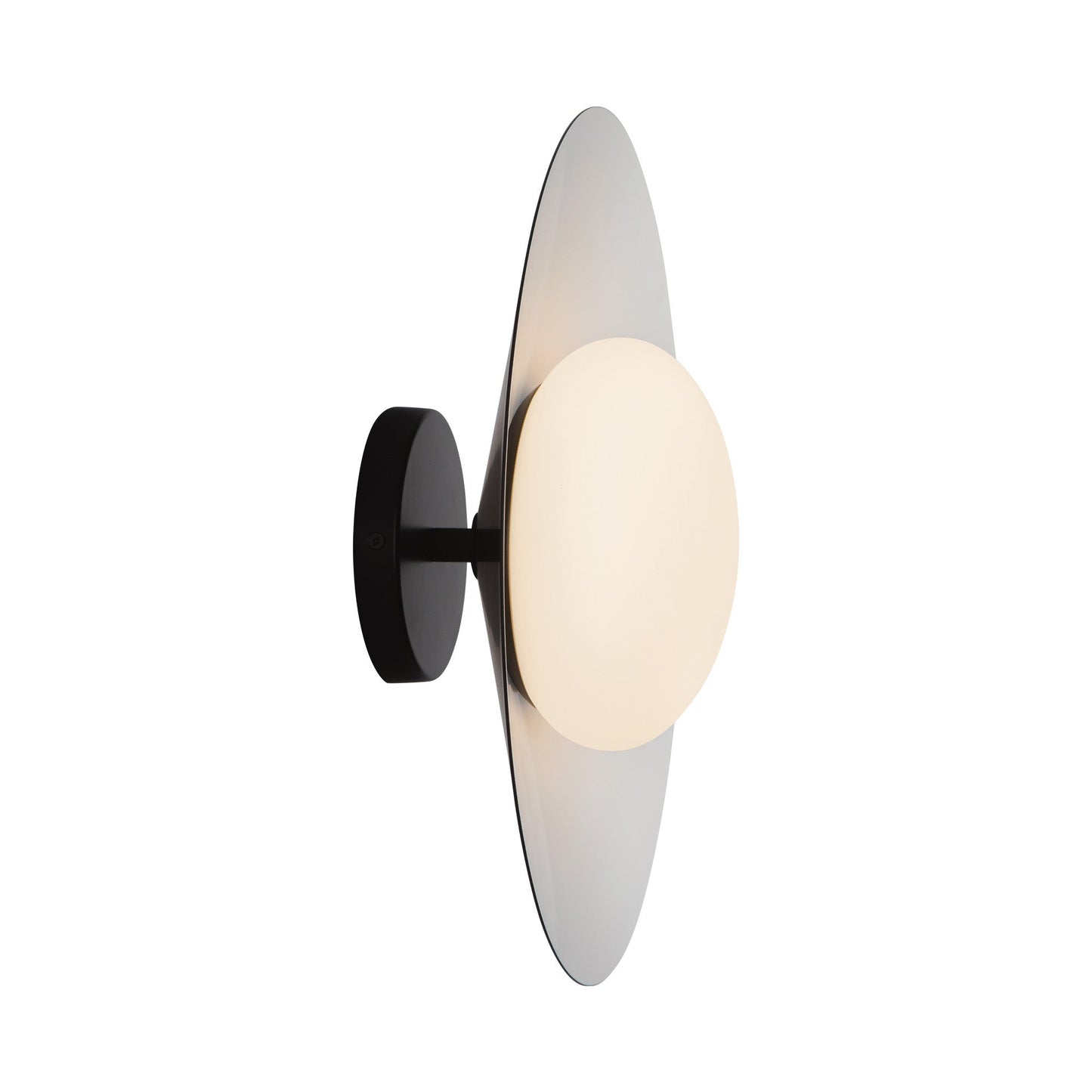 Kuzco Cruz metal - black flush mount FM22815-BK/WH