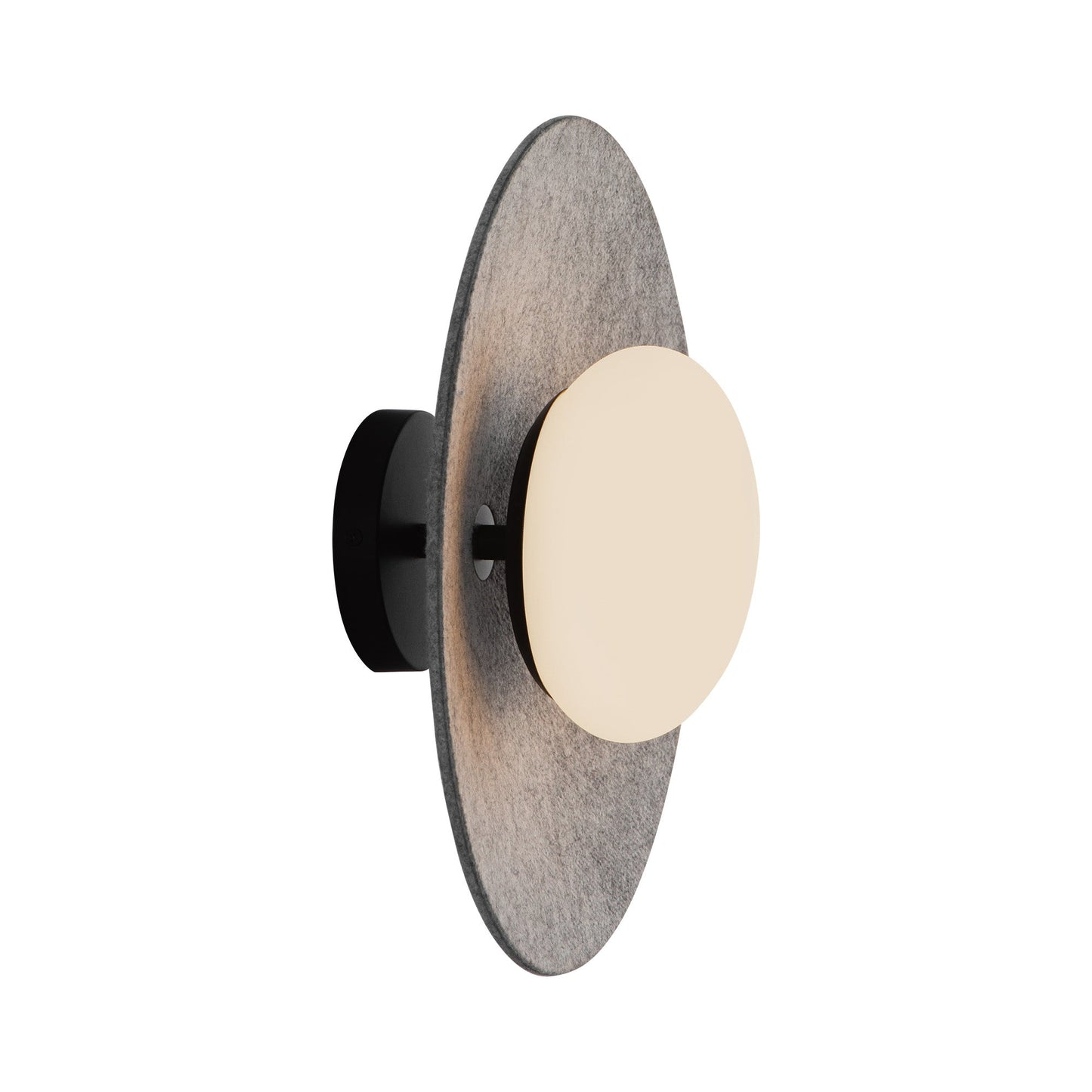 Kuzco Cruz felt - gray flush mount FM22815-GY