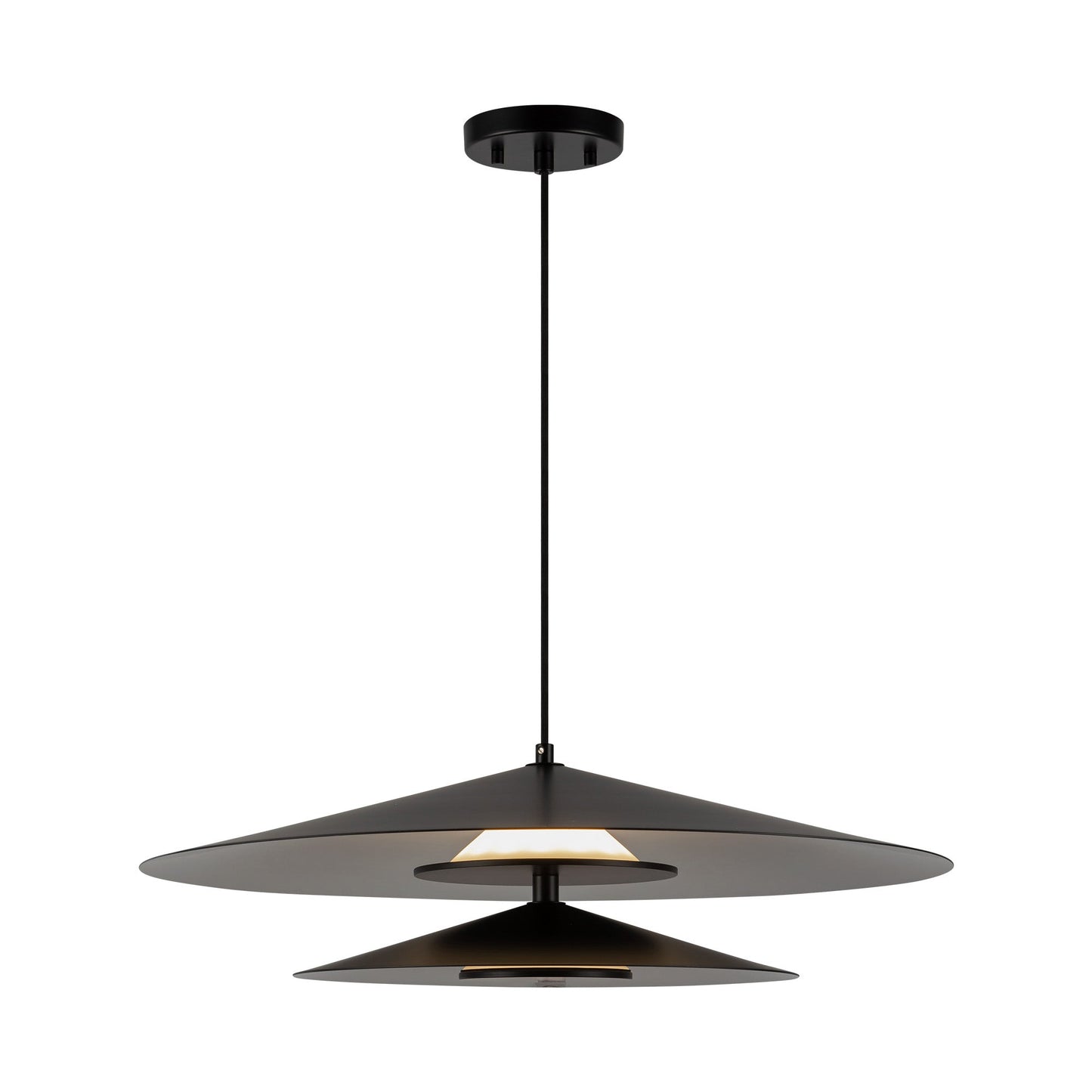 Kuzco Cruz metal - black pendant PD22907-BK/WH