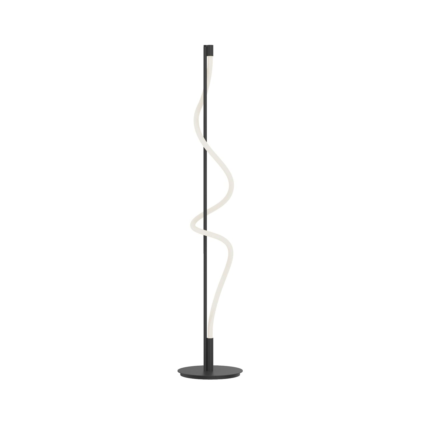 Kuzco Cursive black floor lamp FL95360-BK