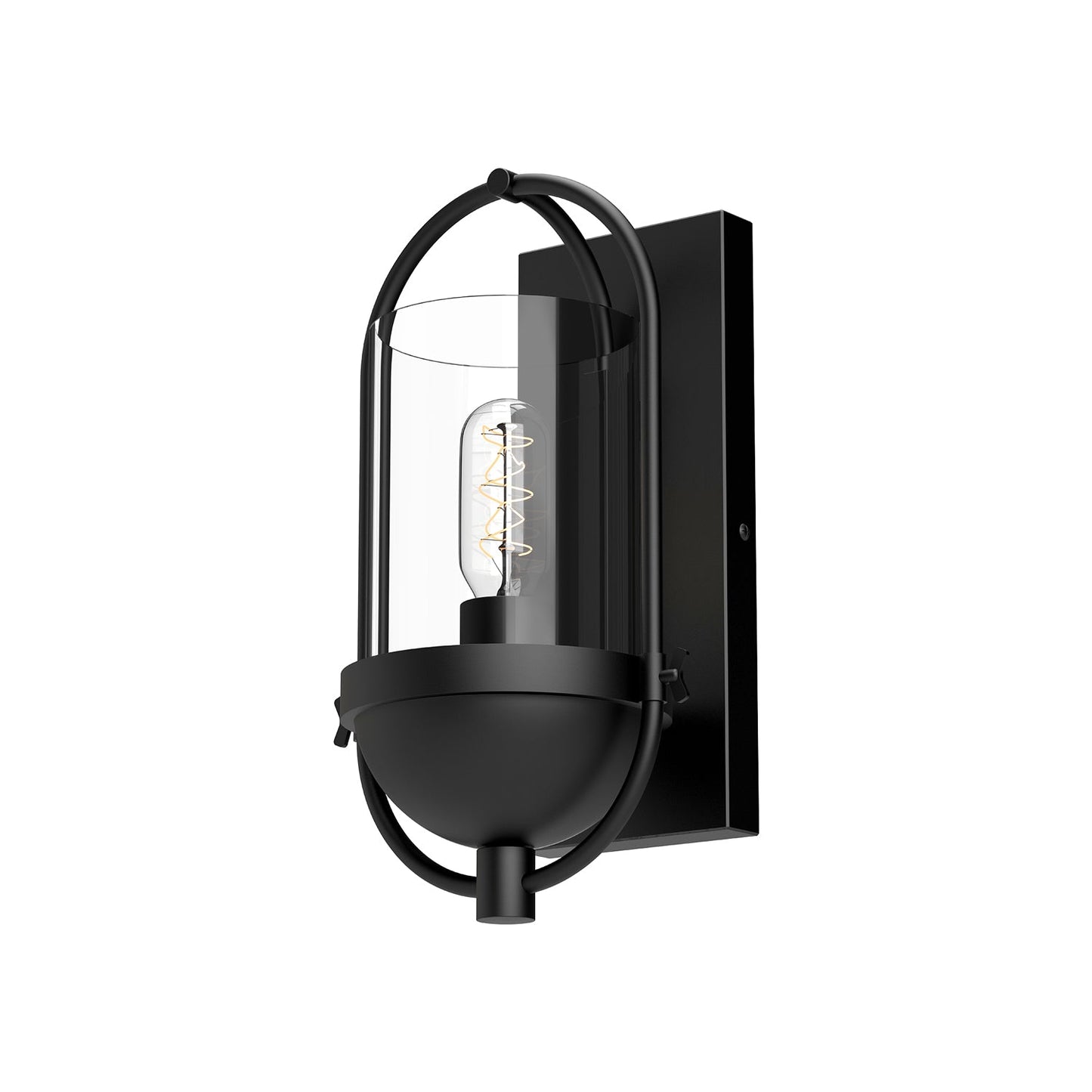 Alora Mood Cyrus clear glass vanity light WV539007MBCL