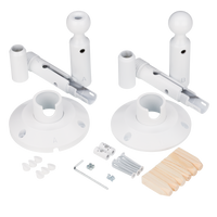 Dart Suspension Kit, White Finish - American Lighting DART-MB-WH