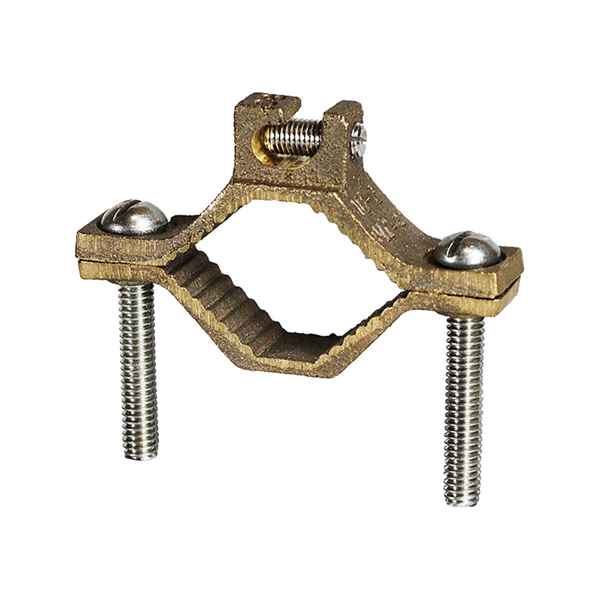Dottie DLI27 Dottie 1-1/4-2 in Bronze Bare Ground Clamp with Lay in Lug DLI27
