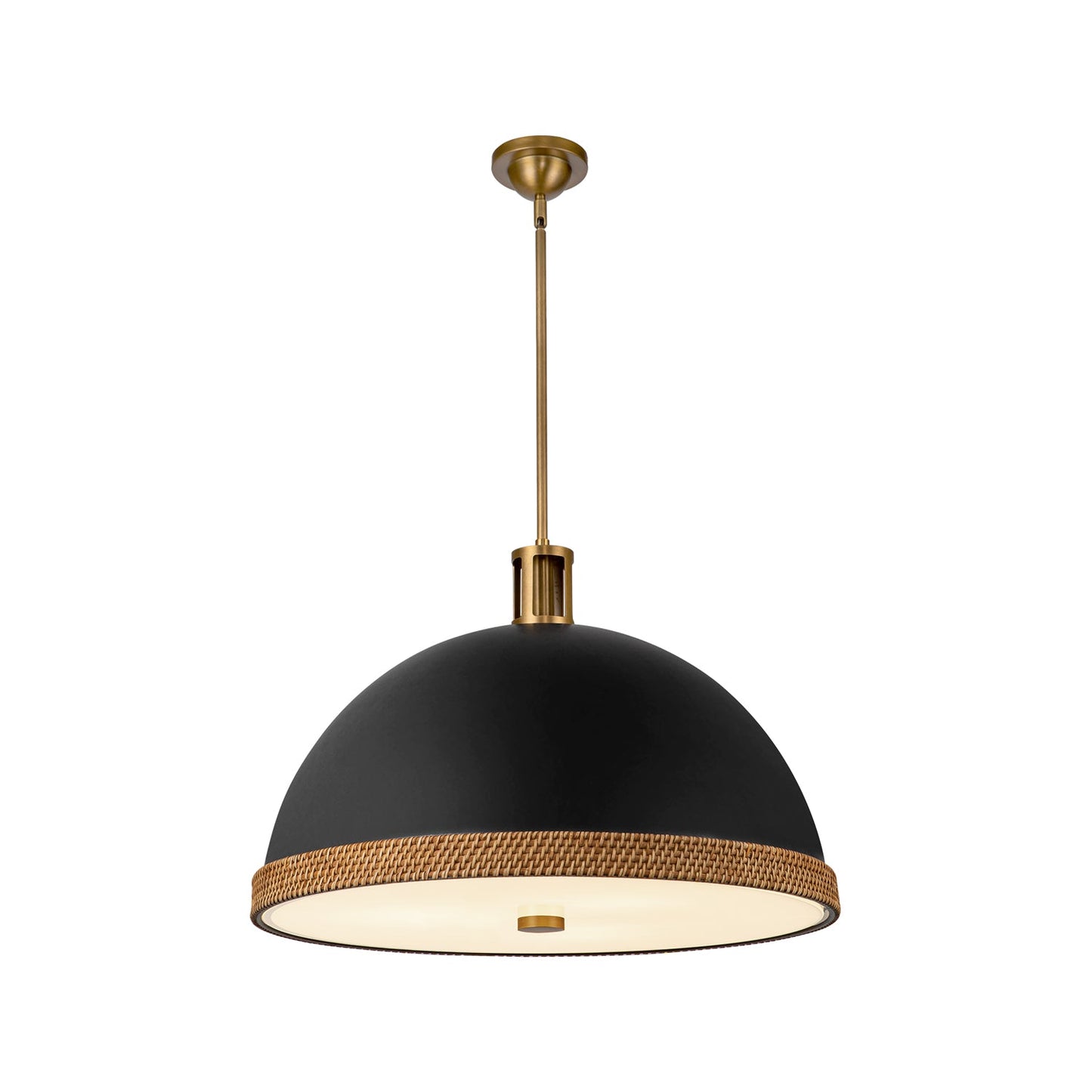 Alora Doral matte black pendant PD331024MBVB