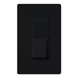 Lutron Diva dimmer switch in Black