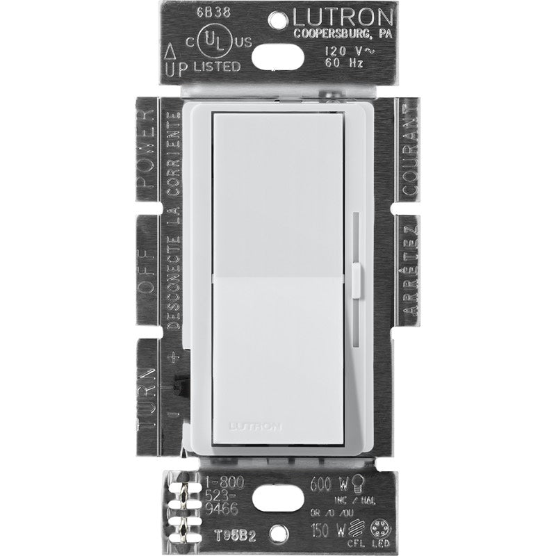 Lutron Diva dimmer switch in Mist