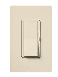 Lutron Diva fan and light control in Light Almond