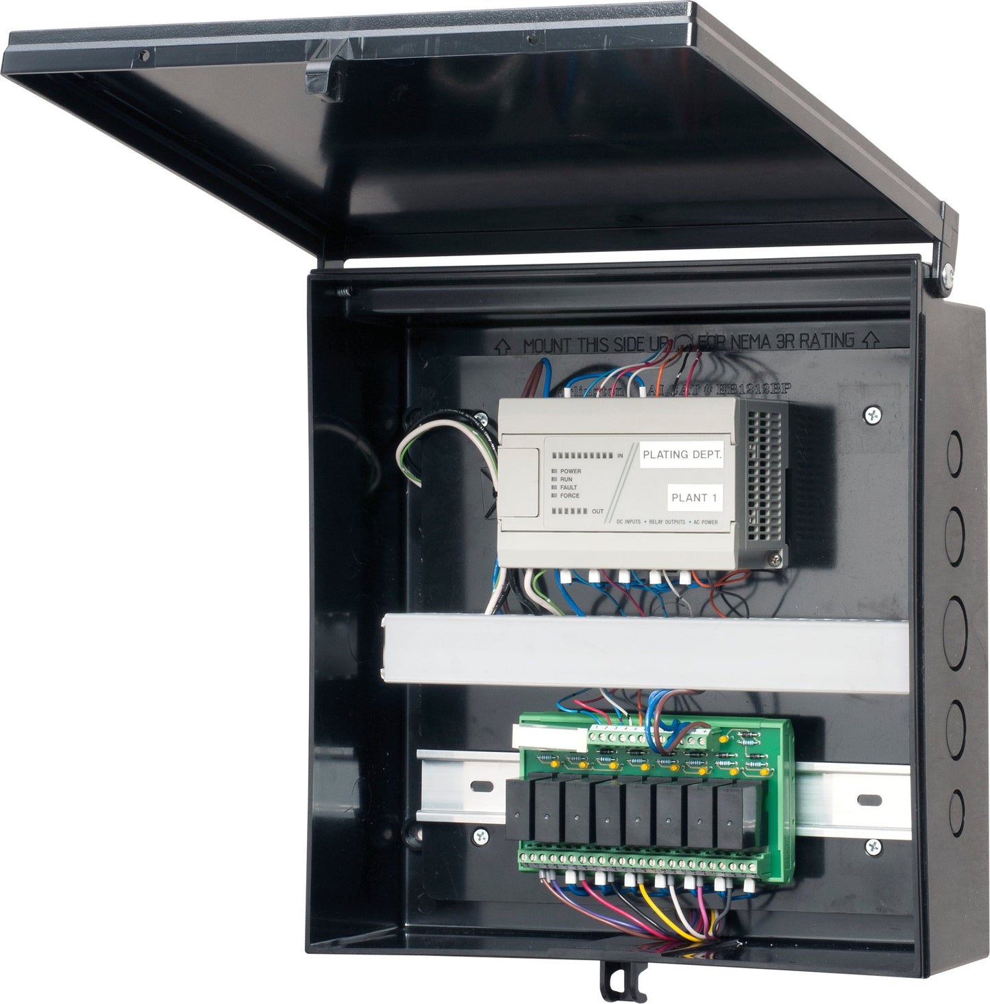 Arlington Industries EB1212BPBL 12 in uv-rated plastic electrical box