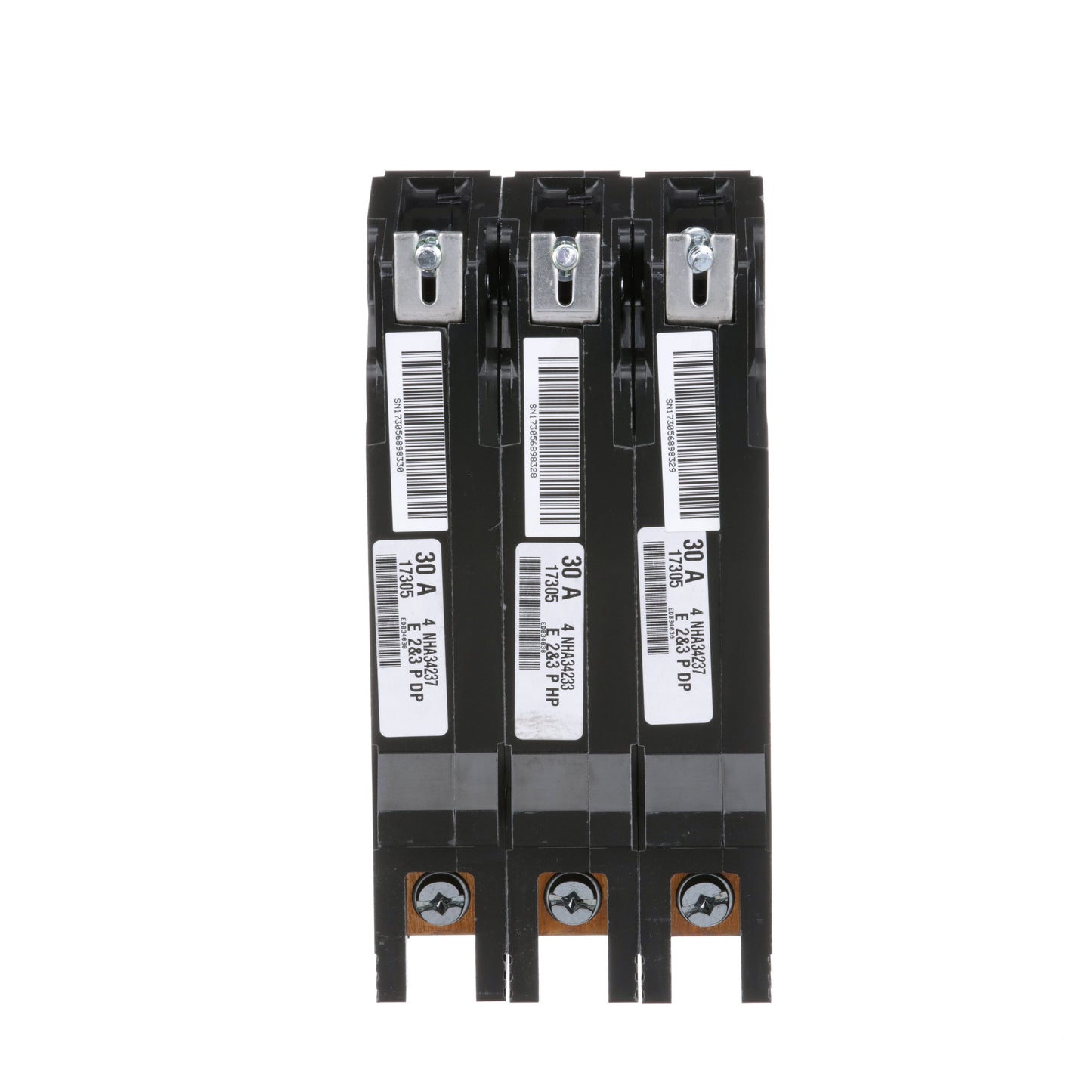 Schneider Electric (Square D) 3-Pole 30 A 480Y/277 V AC Bolt-On Circuit Breaker, Type EDB